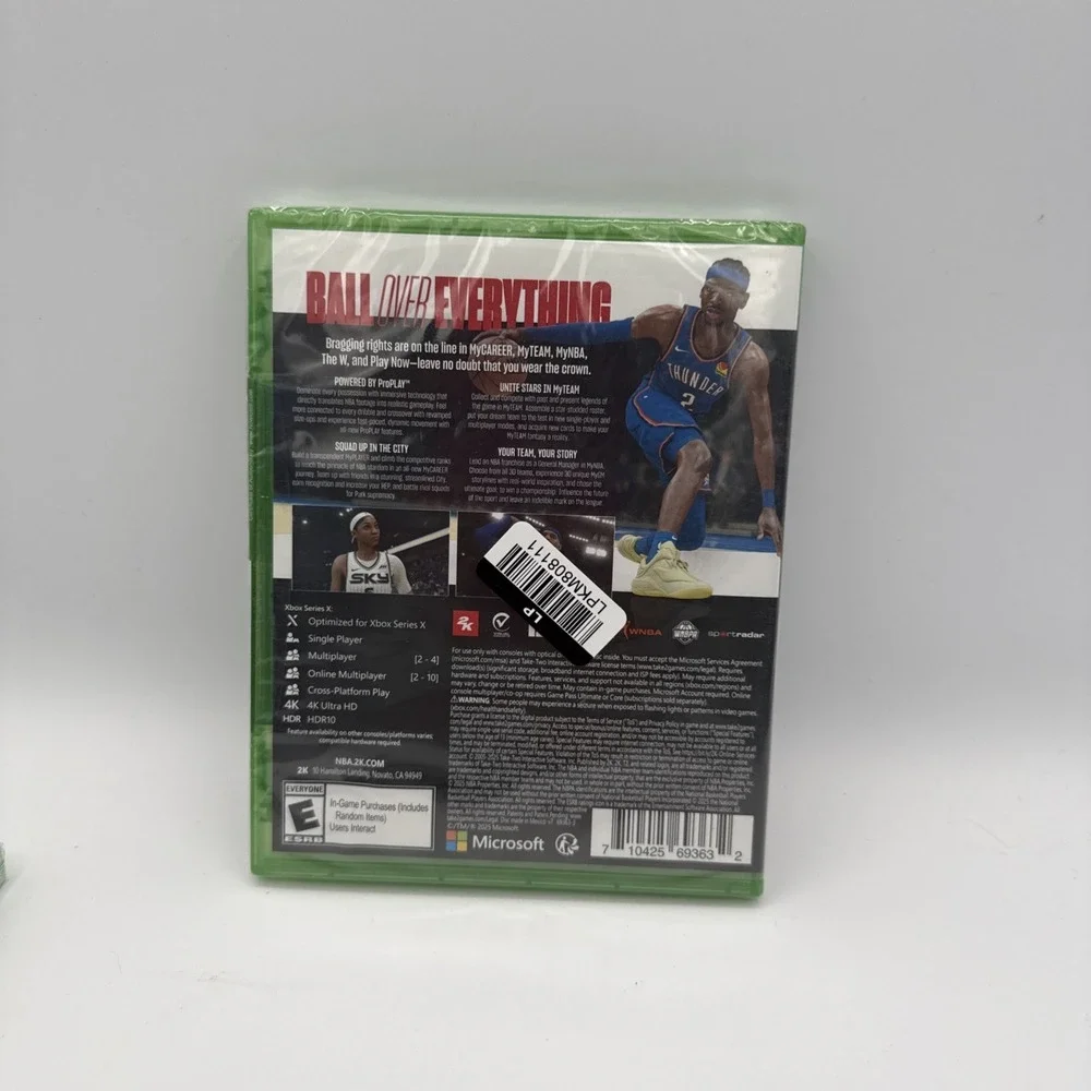 2K NBA 2K26 Xbox Series X - Green Case